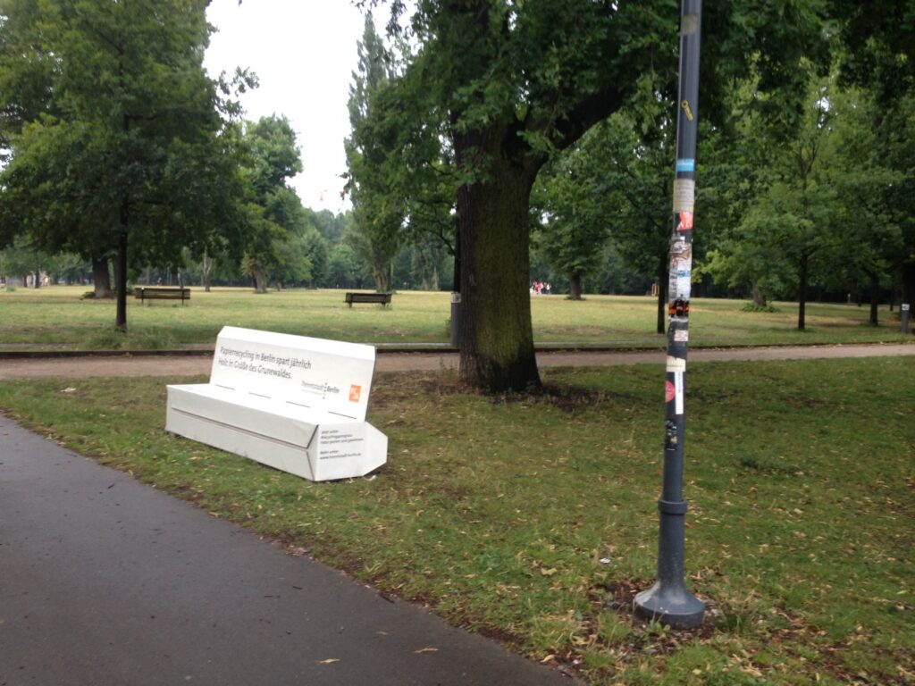 BSR — Recycling ganz groß