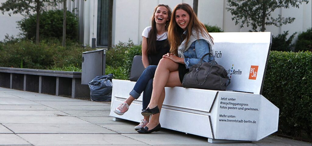 BSR — Recycling ganz groß