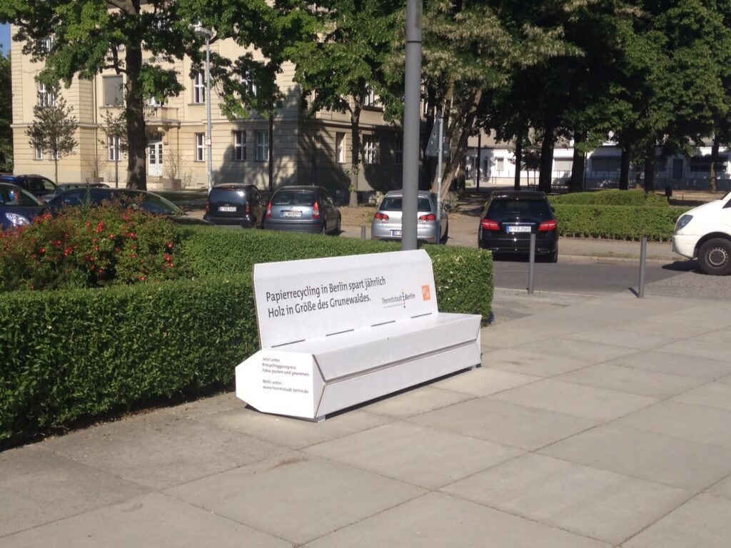 BSR — Recycling ganz groß