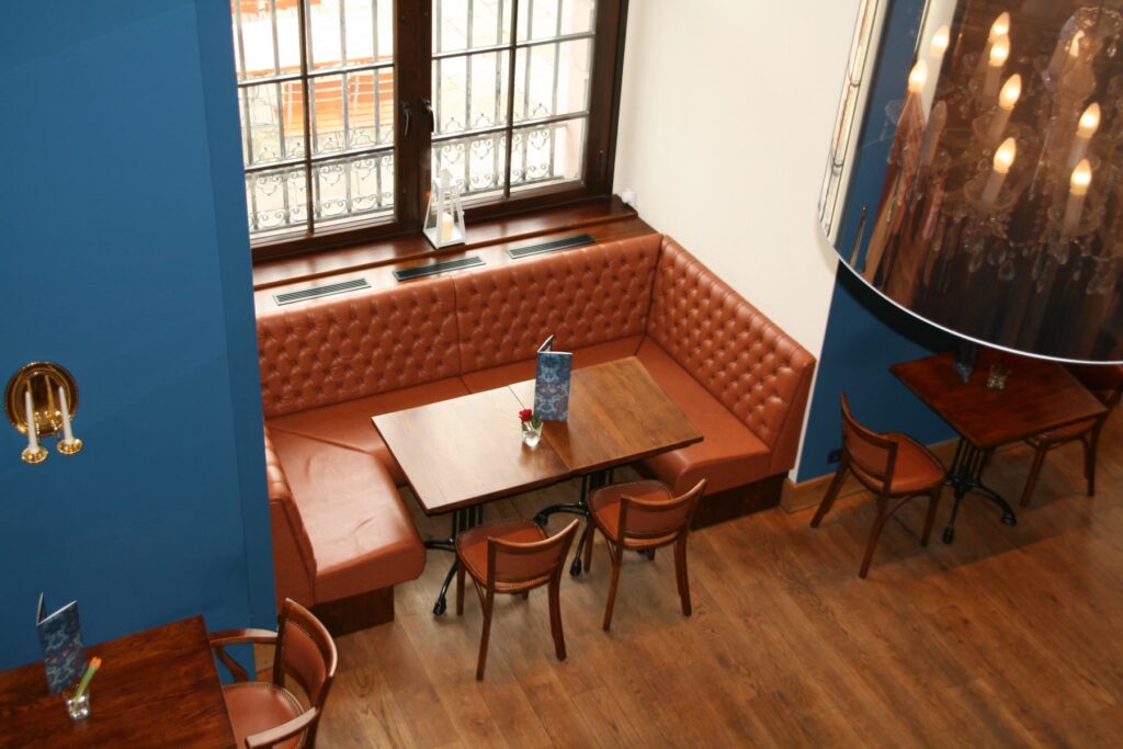 Café im Deutschen Historischen Museum — Wandbespannung