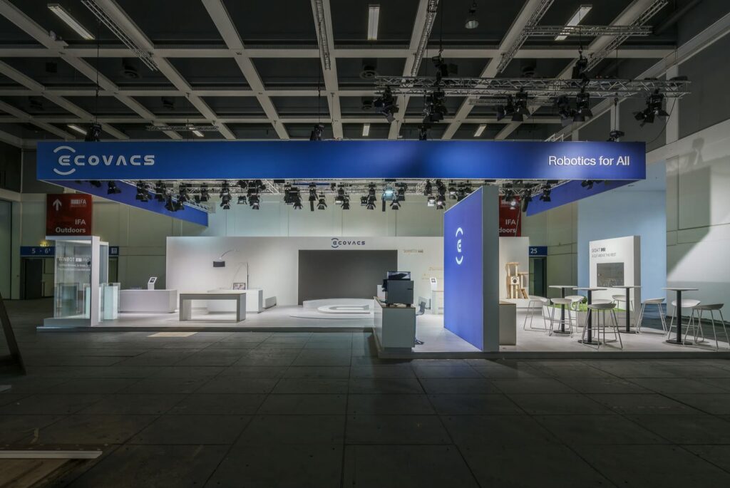 Ecovacs — Messestand