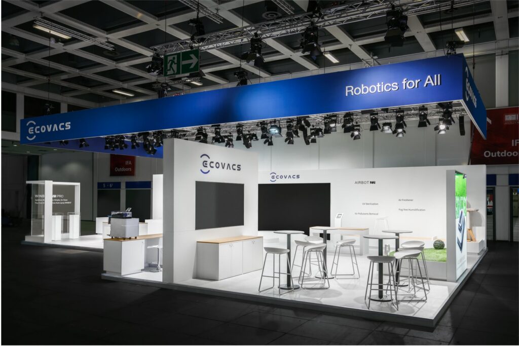Ecovacs — Messestand