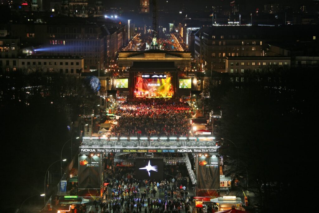 Fanmeile Berlin — Eventaufbau