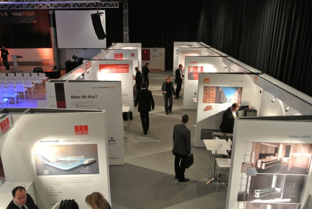 Heinze ArchitekTOUR — Messestand