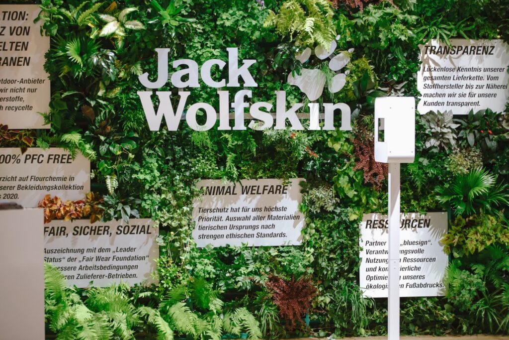 Jack Wolfskin — Sponsorenstand GreenTec Awards