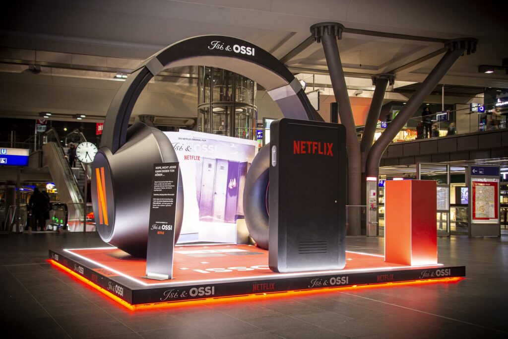 Netflix — XXL-3D-Promotion