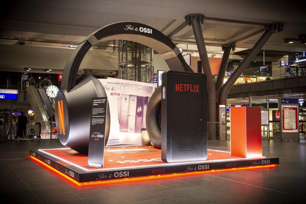 Netflix — XXL-3D-Promotion