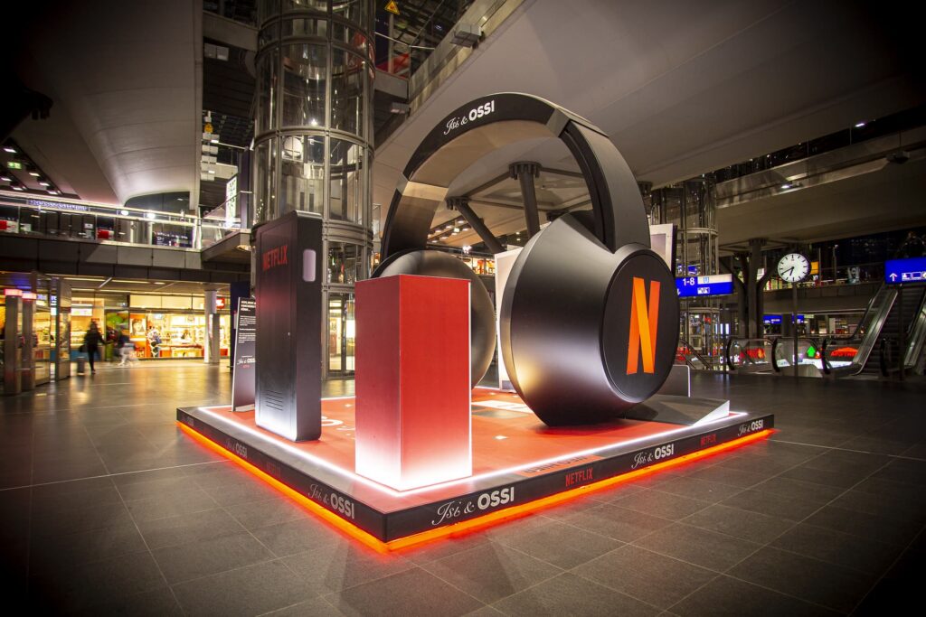 Netflix — XXL-3D-Promotion