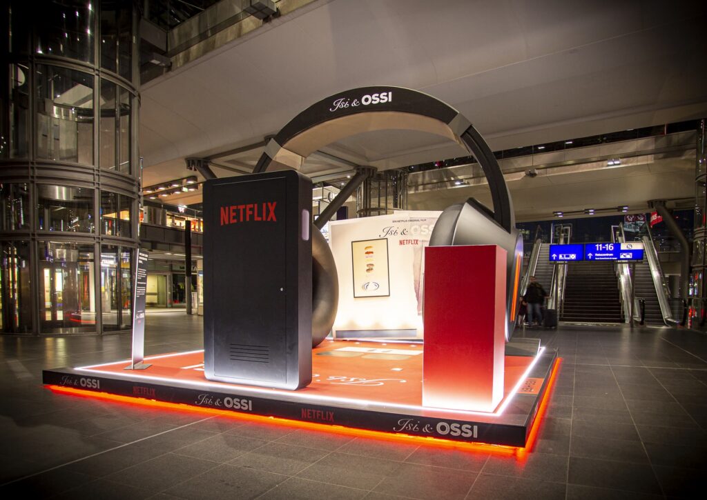 Netflix — XXL-3D-Promotion
